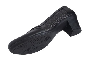 Pantofi dama comozi si eleganti din piele naturala Negru - MVS85N - Img 5