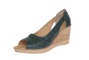 Pantofi dama de vara decupati din piele naturala - S1047VBOX - Img 3