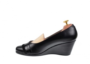 Pantofi dama din piele naturala cu platforme de 6cm - NA115NSPL - Img 4