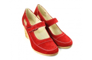 Pantofi dama din piele naturala, foarte comozi - P9154RVEL - Img 4