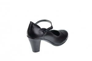 Pantofi dama eleganti, decupati din piele naturala cu varf lacuit - S302NL - Img 5