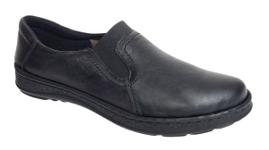 Pantofi dama medicali din piele naturala Ultra Confort Med-Line 278N Negru