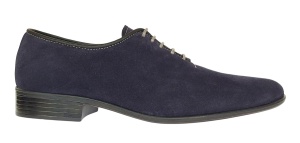 Pantofi eleganti barbati din piele naturala antilopa - Enzo Bleumarin Velur - Img 6