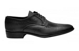 Pantofi eleganti barbati din piele naturala - Model Negru 131 - Img 3