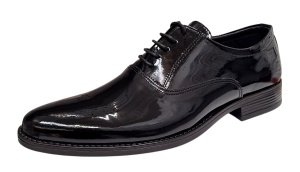 Pantofi eleganti barbati piele naturala Enzo Negru LAC 824 - Img 2