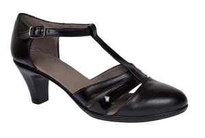 Pantofi eleganti dama din piele naturala cu toc 6.5cm NA173NPL - Img 9
