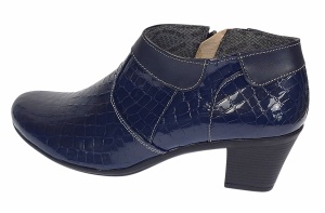 Reducere Marimea 41 Botine dama din piele naturala cu fermoar LMV4CRBLBT - Img 3