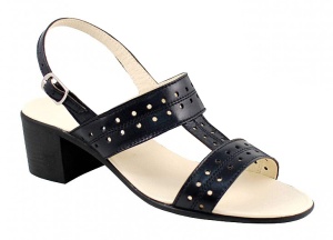 Reduceri Sandale dama din piele naturala - Model Negru LS7NBOX - Img 1
