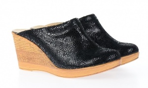 Saboti dama din piele naturala cu platforme de 7 cm - TEA19NCOLOR - Img 2
