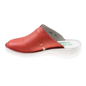 Saboti medicali femei, din piele naturala box, Med-Line BR298SALMON - Img 3