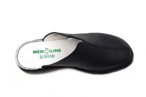 Saboti medicali negri din piele naturala box, cu perforatii Med-Line RSY438N - Img 6