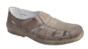 Sandale barbati casual din piele naturala - Model Nisip SCV3SP