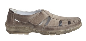 Sandale barbati casual din piele naturala - Model Nisip SCV3SP - Img 2