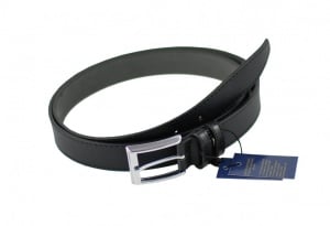 Curea barbati eleganta din piele naturala (culoare neagra) CK300N - Img 2