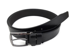 Curea barbati eleganta pentru costum din piele naturala 3.8cm, batal CK180N - Img 2