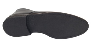 Ghete barbati casual din piele naturala de culoare neagra BONDSN - Img 2