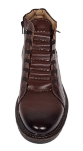 Ghete barbati casual din piele naturala imblanite Maro GS2021M - Img 6