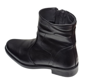 Ghete barbati din piele naturala cu fermoar imblanite GKR715N - Img 6
