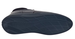Ghete barbati din piele naturala imblanite, bleumarin, GKR36BL - Img 2