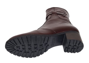 Ghete dama casual din piele naturala Maro GD204M - Img 2