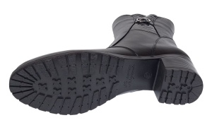 Ghete dama din piele naturala cu fermoar imblanite MVS21CT - Img 6