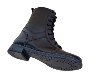 Oferta 40, 41 Ghete dama casual din piele naturala cu siret si fermoar LG21FLN - Img 2