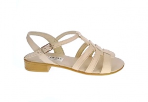 OFERTA MARIMEA 37, 39, 40 -Sandale dama din piele naturala, CORA BEJ - S2BEJ - Img 3