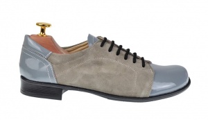 Oferta marimea 38, 39 - Pantofi dama casual din piele naturala gri, Bob, LP53GG - Img 4