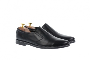 Oferta marimea 40 - Pantofi barbati casual din piele naturala, cu elastic - LROVI34NEL - Img 3