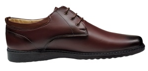 Oferta Marimea 42 Pantofi barbati casual din piele naturala Bordeaux - LGKR30GRENA - Img 4