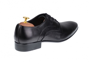 OFERTA MARIMEA 42 - Pantofi Barbati Office, Eleganti, din Piele Naturala, Negru, CIUCALETI SHOES - Img 6