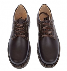 Oferta marimea 44 Pantofi barbati casual din piele naturala, model toamna, iarna LMARK3MBOX - Img 7