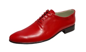 Oferta marimea 44 Pantofi barbati eleganti din piele naturala Enzo Class Rosu - Img 8