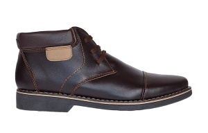 Oferta marinea 40 Ghete barbati casual din piele naturala Maro ALDOM - Img 9