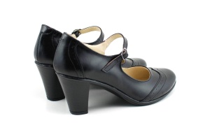 Oferta Pantofi dama eleganti din piele naturala cu toc de 7 cm - LP104NBOX Marimea 38 - Img 4