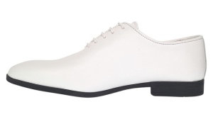 Pantofi albi eleganti barbati piele naturala GKR71A - Img 3