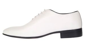 Pantofi barbati albi eleganti din piele naturala Elion - 024AN - Img 2