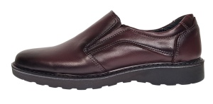 Pantofi barbati casual din piele naturala Army Bordeaux CORSAEVIS - Img 6