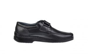 Pantofi barbati casual din piele naturala cu inchidere velcro Dany SCAI - Img 6