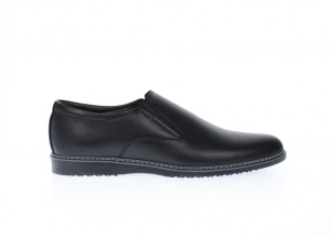 Pantofi barbati casual, din piele naturala cu talpa sport si elastic - TENMARIONEL - Img 5