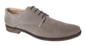 Pantofi barbati casual din piele naturala intoarsa culoare bej - PAVELBEJ3 - Img 5