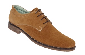 Pantofi barbati casual din piele naturala intoarsa - Model Maro Camel PAVELM - Img 4