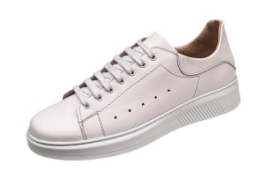 Pantofi barbati casual din piele naturala - Model Alb A2 - Img 3