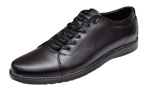 Pantofi barbati casual din piele naturala - Model Negru GKRSPORTN - Img 5