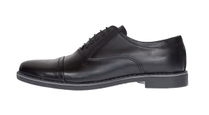 Pantofi barbati casual din piele naturala Negru P32NBOX - Img 5