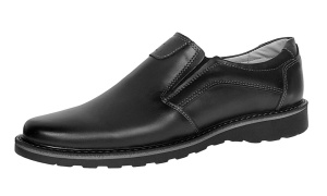 Pantofi barbati casual din piele naturala talpa sport fara inchidere GKR480EN - Img 6