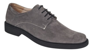 Pantofi barbati casual piele naturala intoarsa Arezzo Gri - Img 7