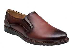 Pantofi barbati, casual, piele naturala, Negru - GKR04N - Img 2