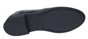 Pantofi barbati din piele naturala, Negru BOX, 870NBOX - Img 4