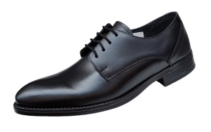 Pantofi barbati elegant din piele naturala - Negru 990N - Img 6